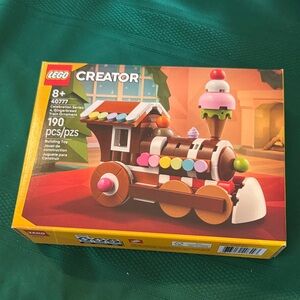 LEGO Creator Gingerbread Train Ornament Unopened Sealed NIB